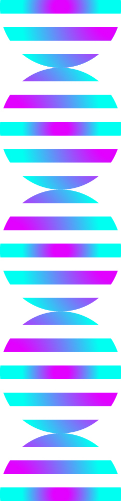 Overt helix brand pattern